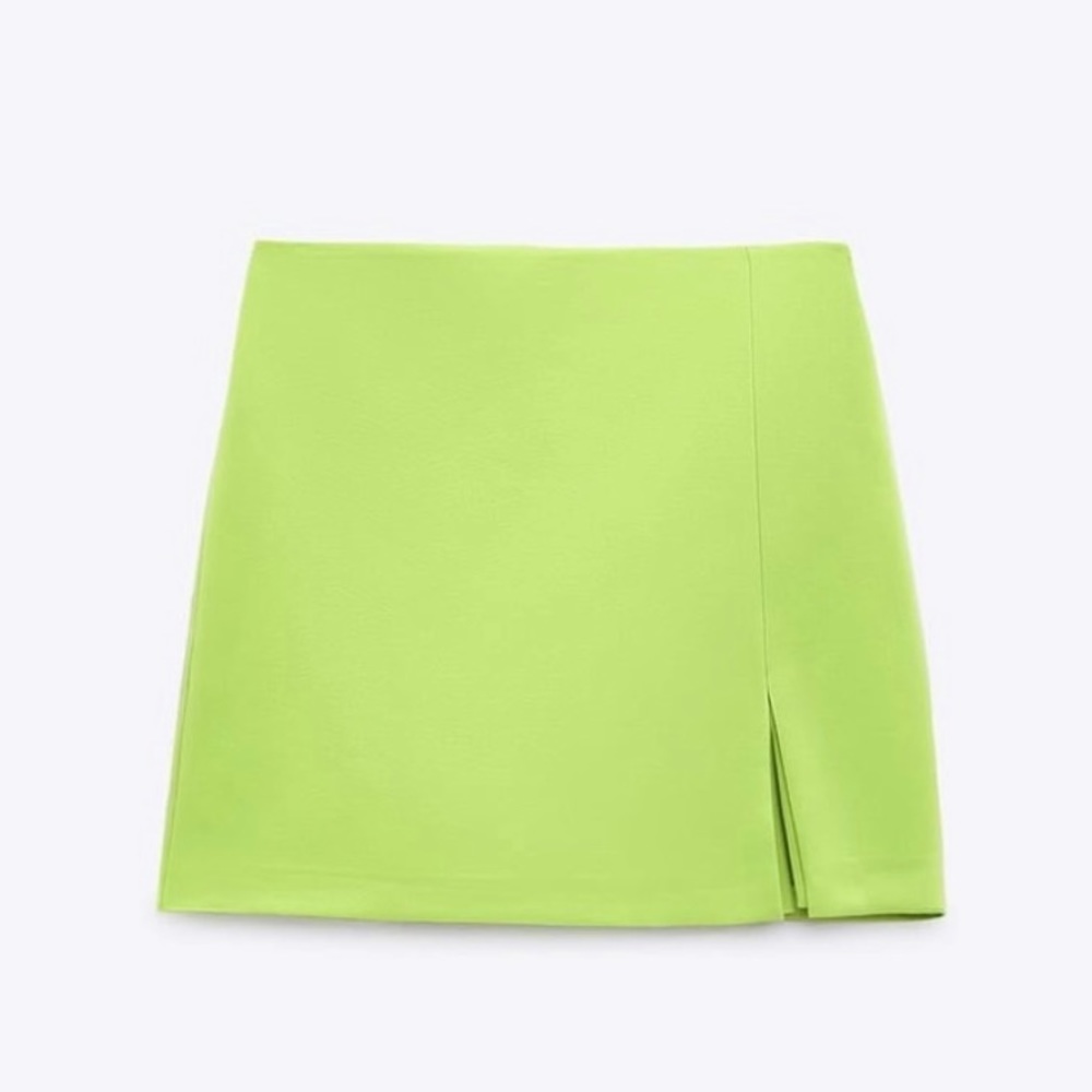 Zara green skort